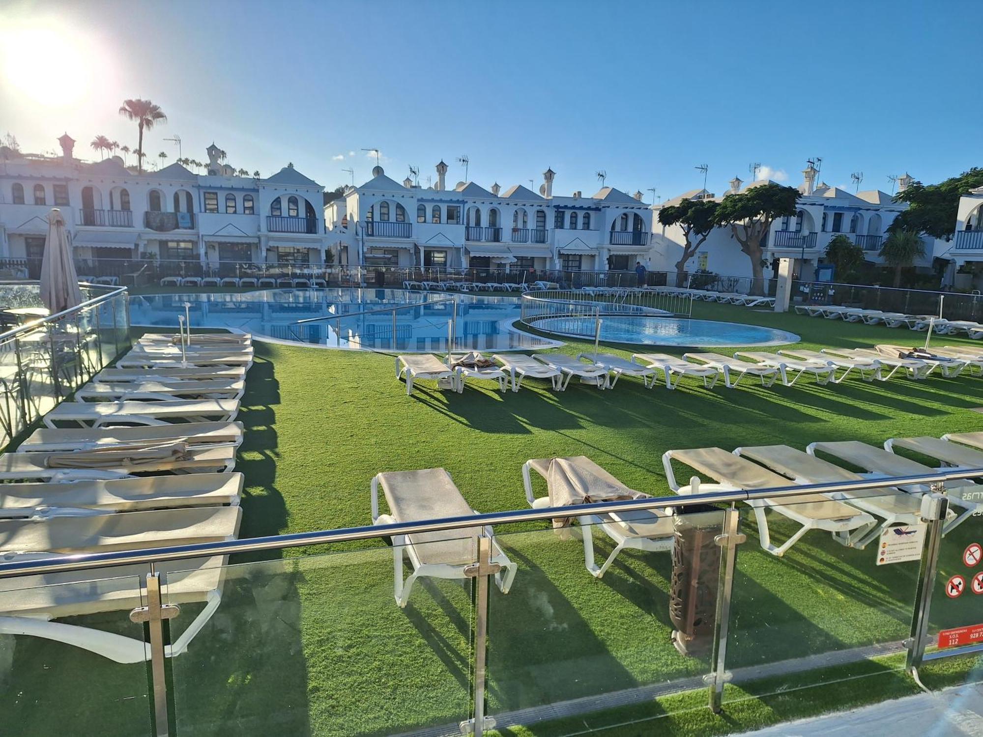 Poolfront Bungalow Playa del Ingles  Exterior foto
