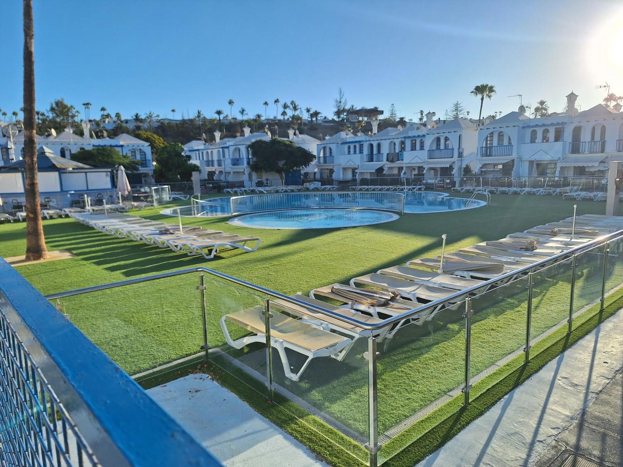 Poolfront Bungalow Playa del Ingles  Exterior foto